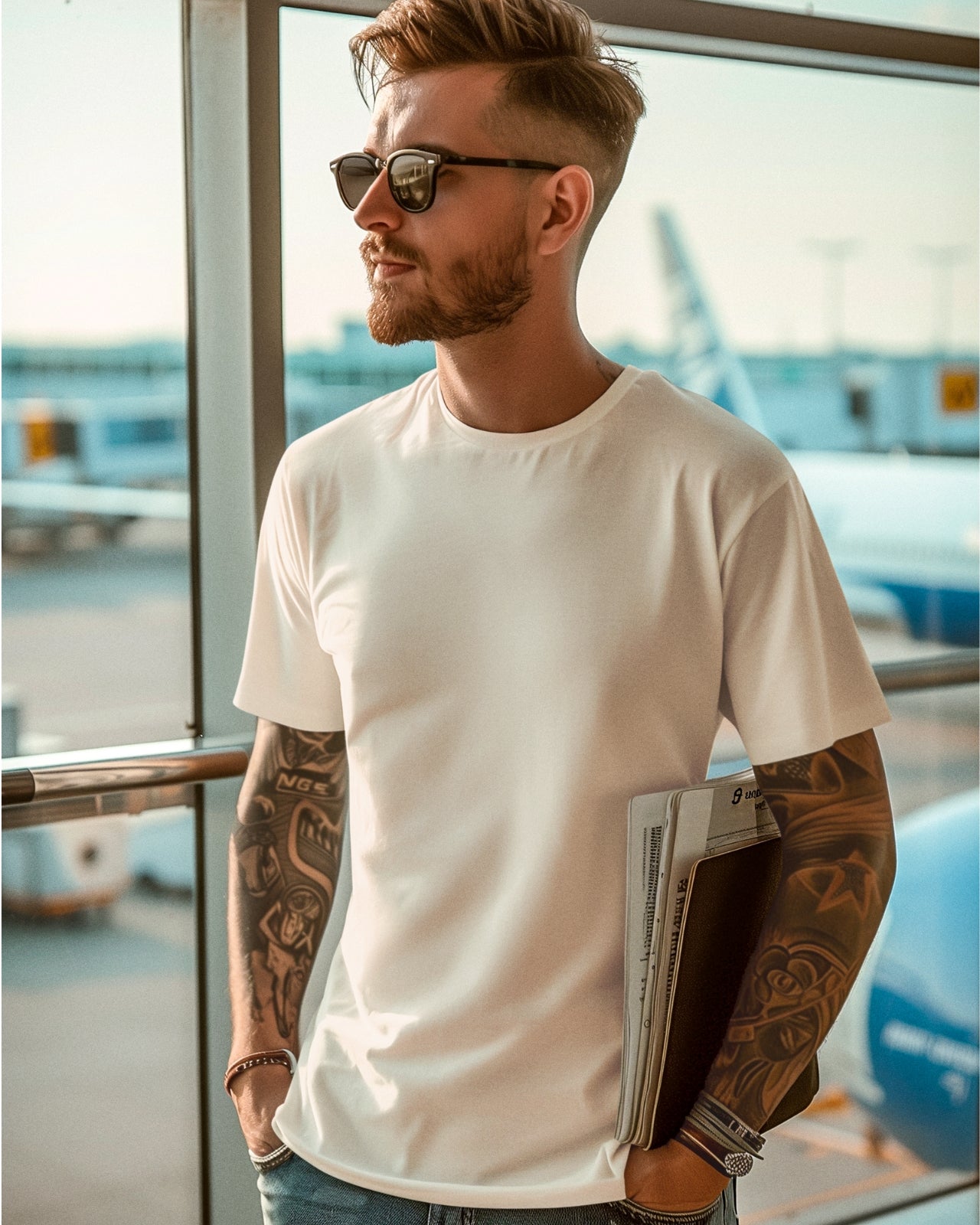 Unisex Cotton T-Shirt | Regular Fit | Round Neck | Short Sleeve | PLAIN