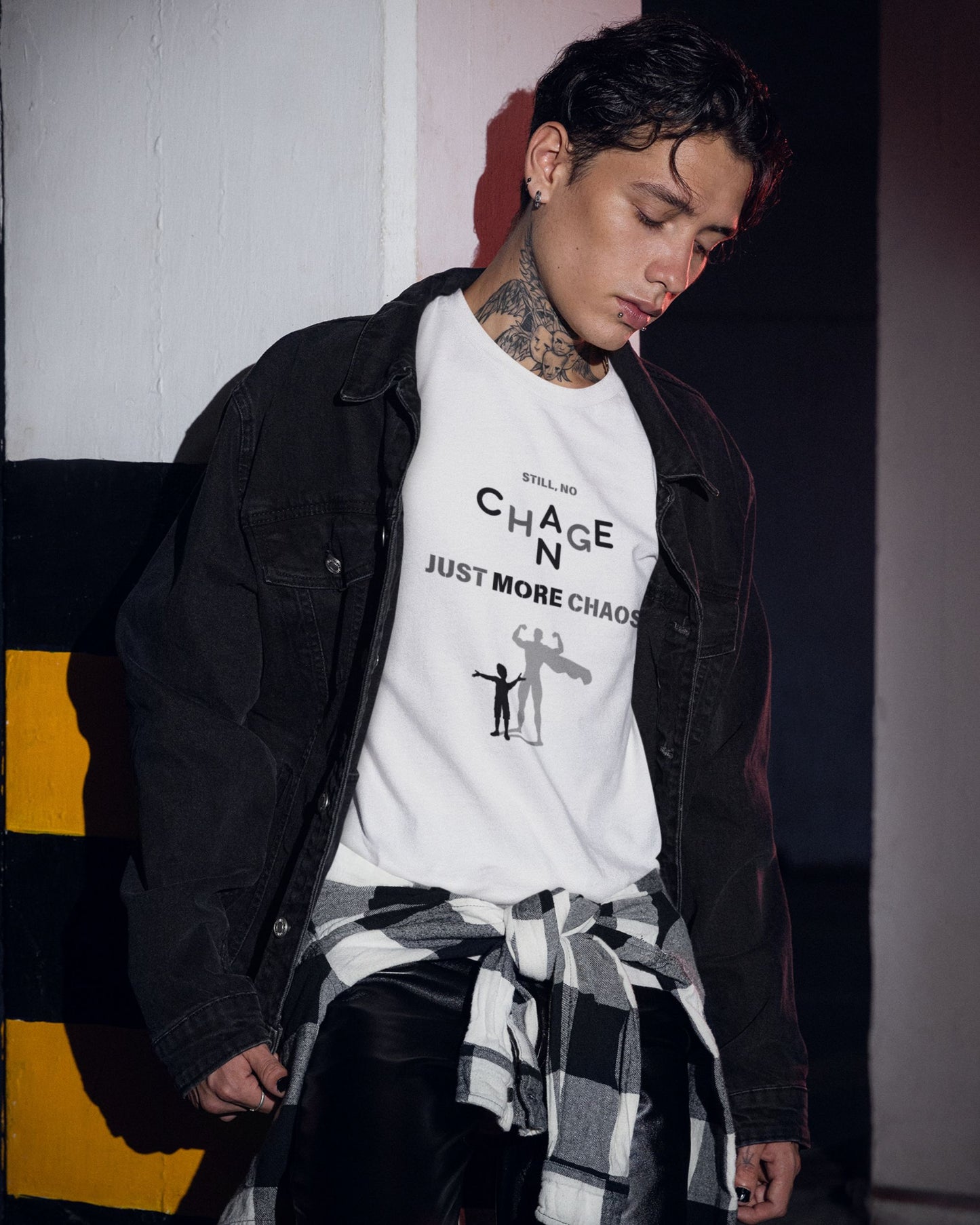 Men’s Premium Pima Cotton T-Shirt | Regular Fit | Round Neck | Short Sleeve | Ultra-Soft & Durable | CHAOS