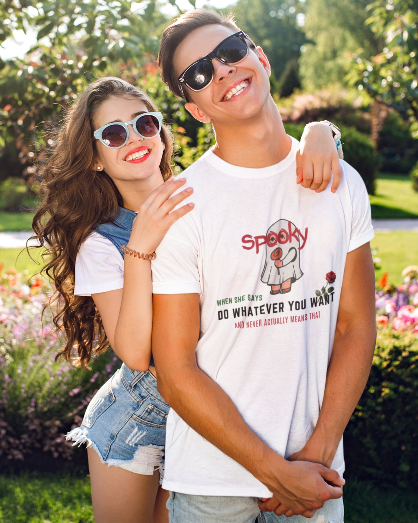 Men’s Premium Pima Cotton T-Shirt | Regular Fit | Round Neck | Short Sleeve | Ultra-Soft & Durable | SPOOKY