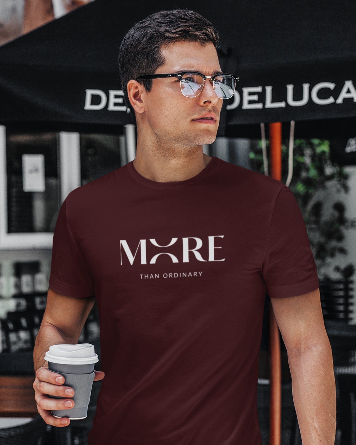 Men’s Premium Pima Cotton T-Shirt | Regular Fit | Round Neck | Short Sleeve | Ultra-Soft & Durable | MORE THAN ORDINARY