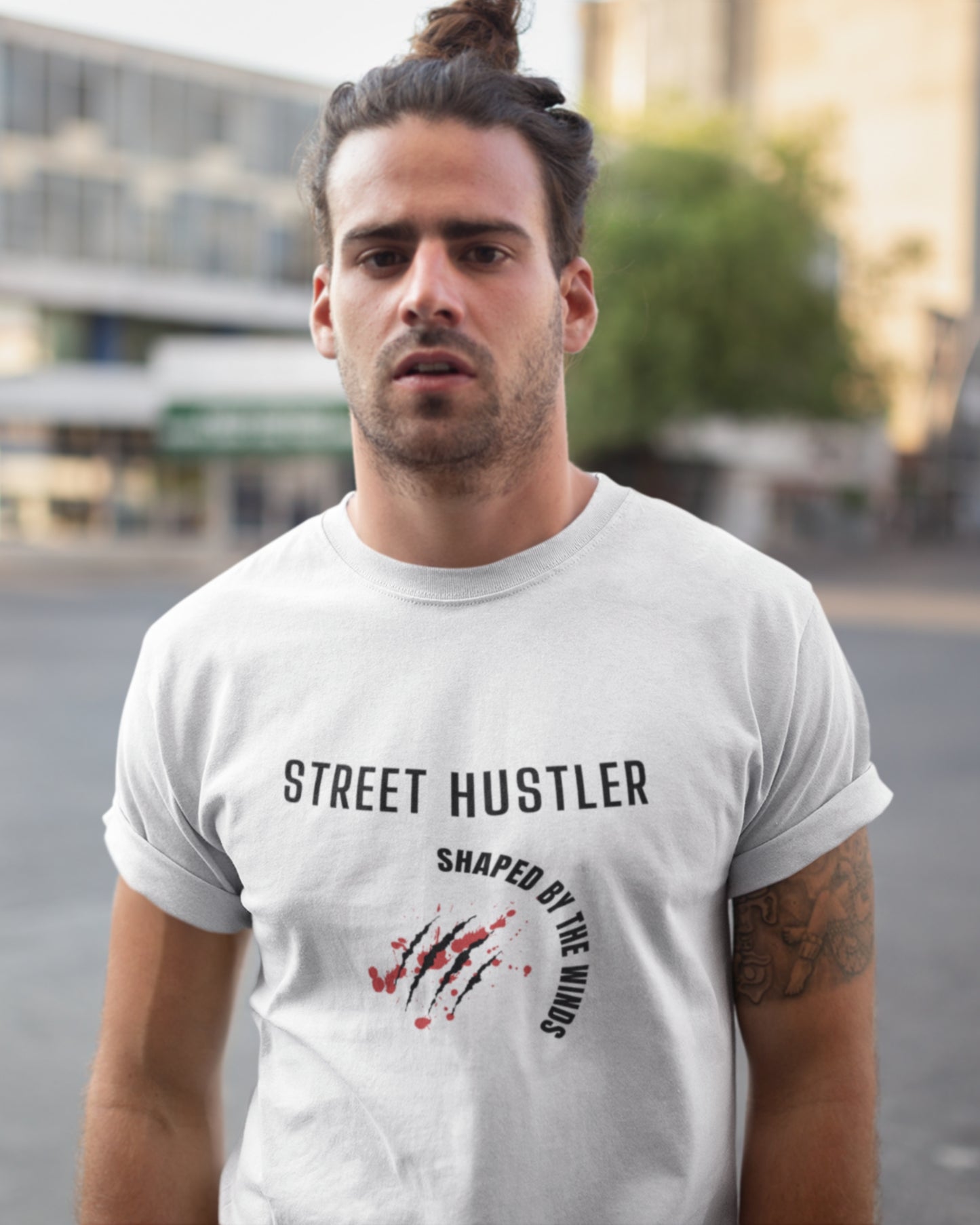 Men’s Premium Pima Cotton T-Shirt | Regular Fit | Round Neck | Short Sleeve | Ultra-Soft & Durable | STREET HUSTLER