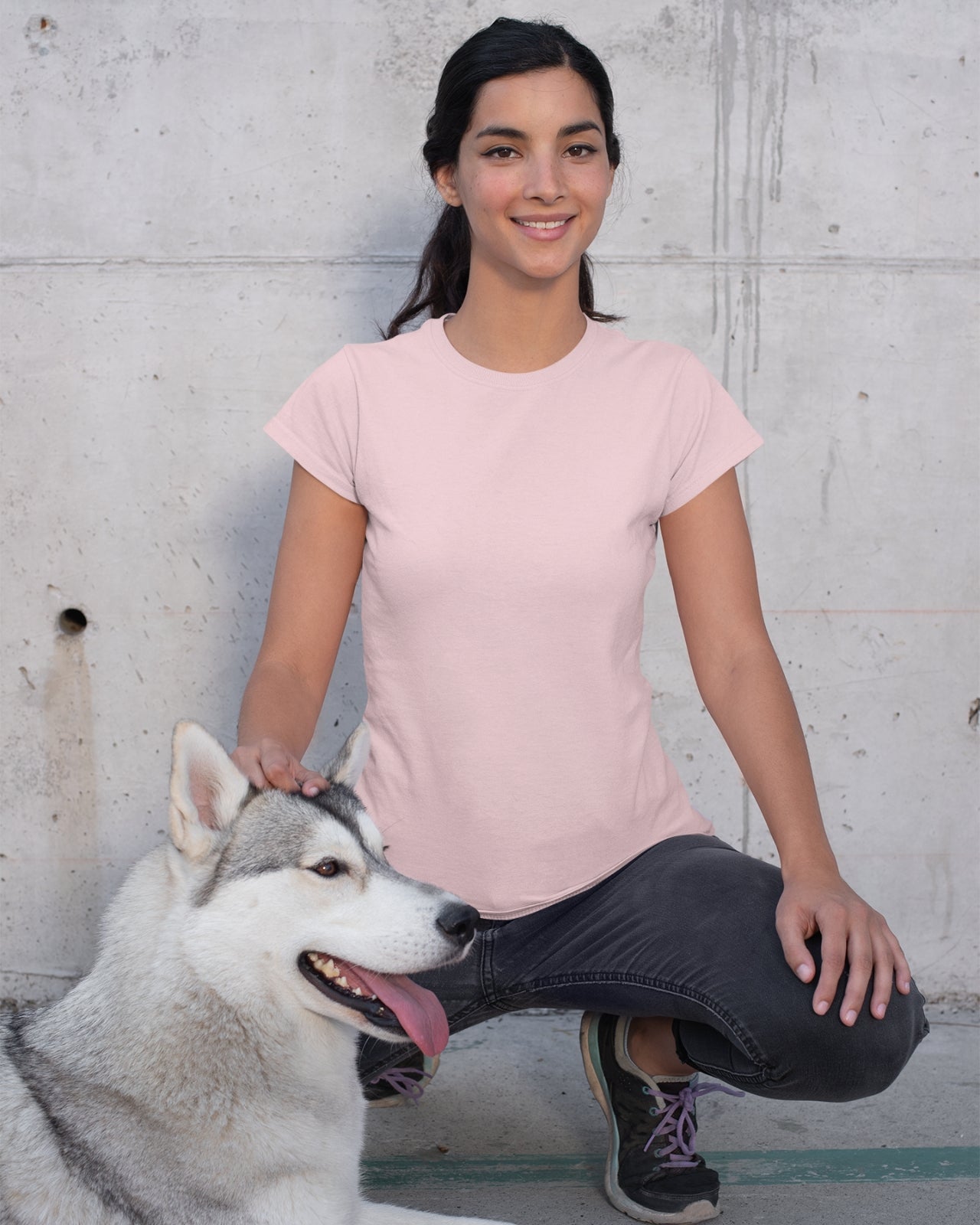 Women's Cotton T-Shirt | Regular Fit | Round Neck | Short Sleeve | PLAIN