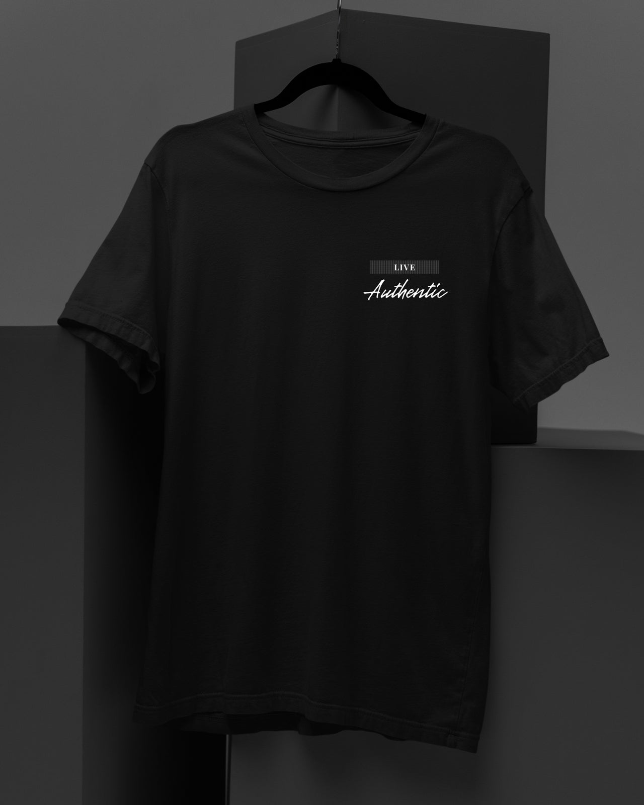 Unisex Premium Pima Cotton T-Shirt | Regular Fit | Round Neck | Short Sleeve | Ultra-Soft & Durable | LIVE AUTHENTIC