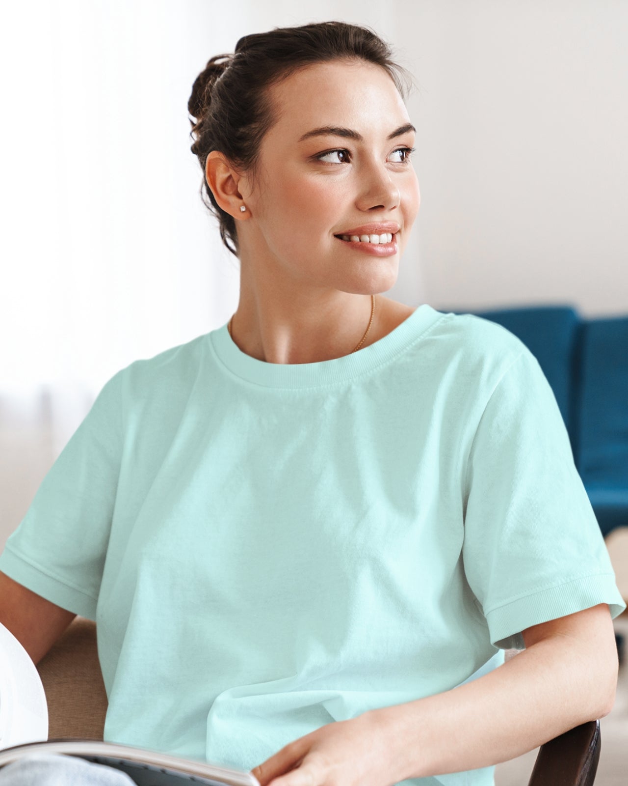Unisex Stretch T-Shirt | Regular Fit | Round Neck | Short Sleeve | PLAIN