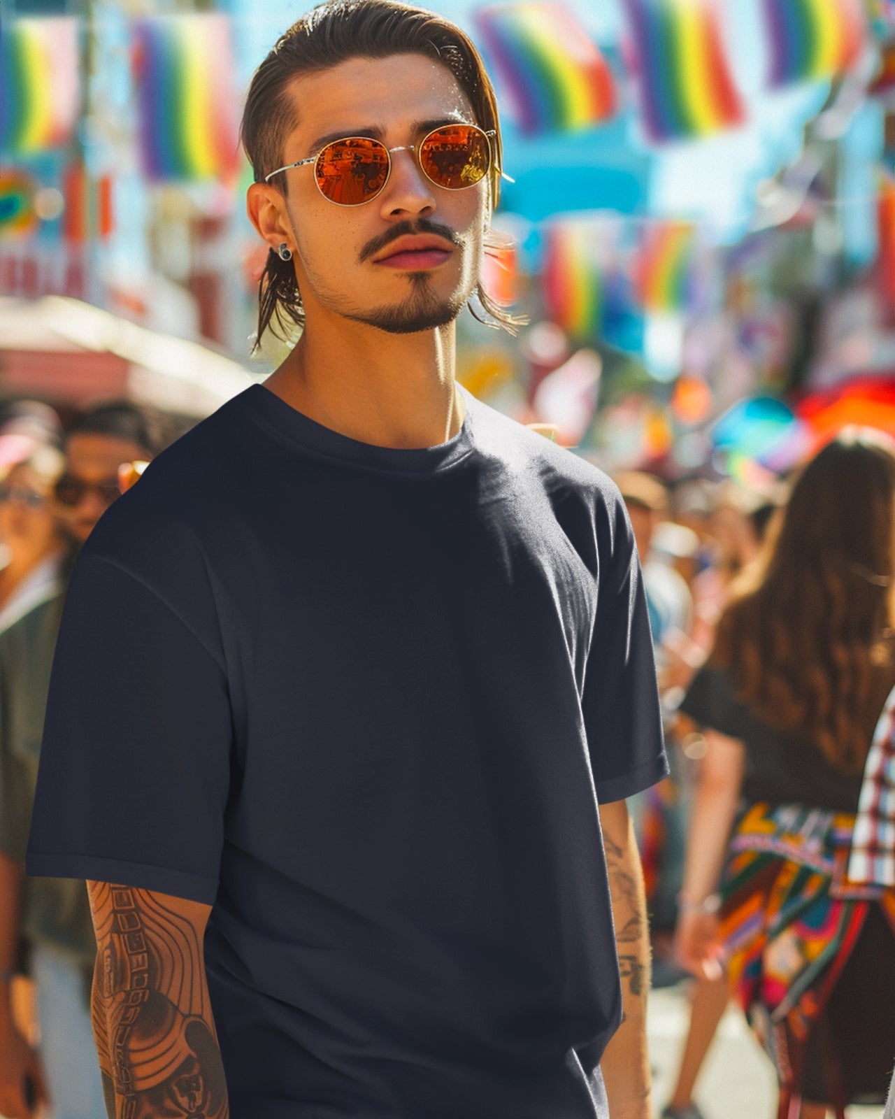 Unisex Premium Pima Cotton T-Shirt | Regular Fit | Round Neck | Short Sleeve | Ultra-Soft & Durable | PLAIN