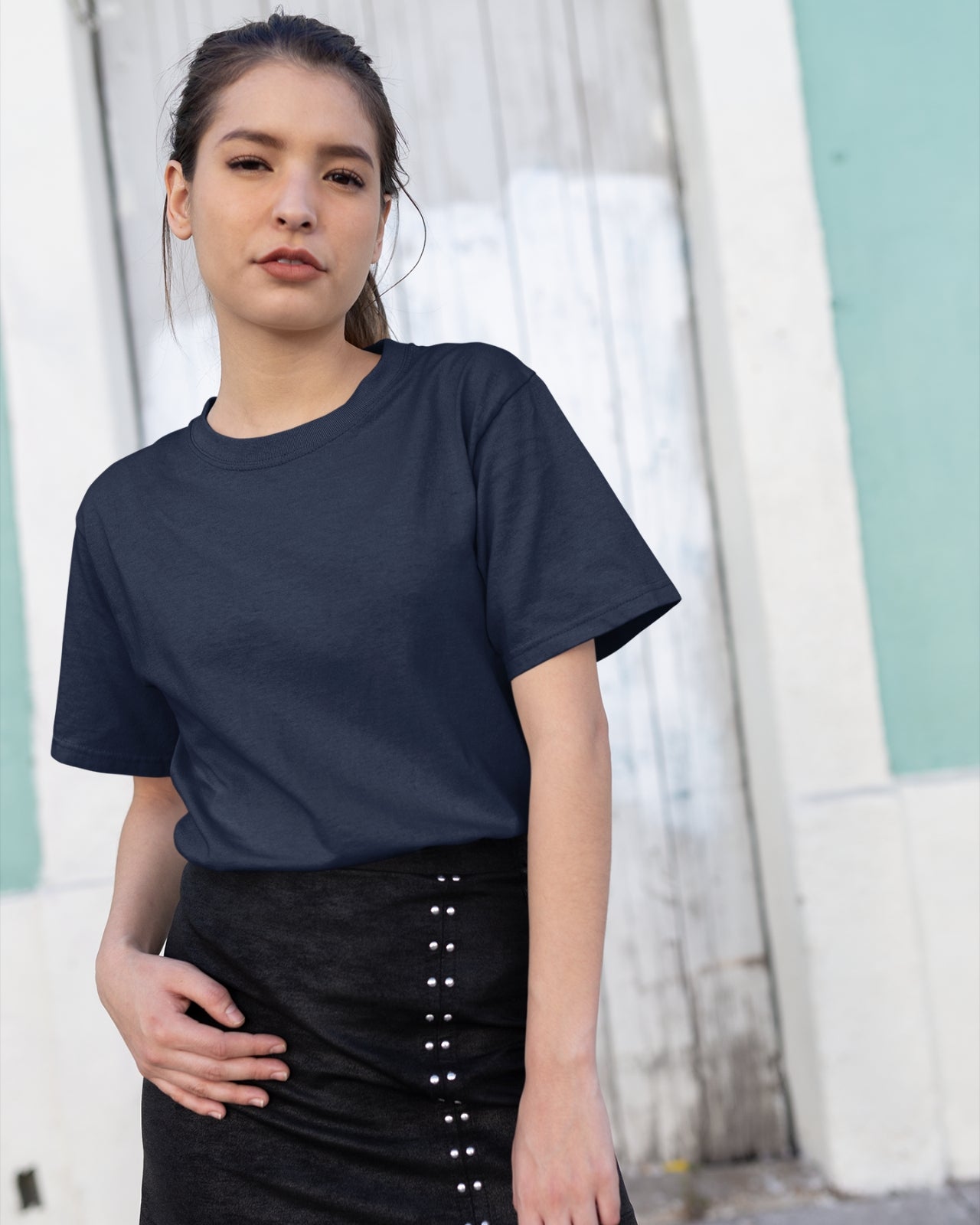 Unisex Premium Pima Cotton T-Shirt | Regular Fit | Round Neck | Short Sleeve | Ultra-Soft & Durable | PLAIN