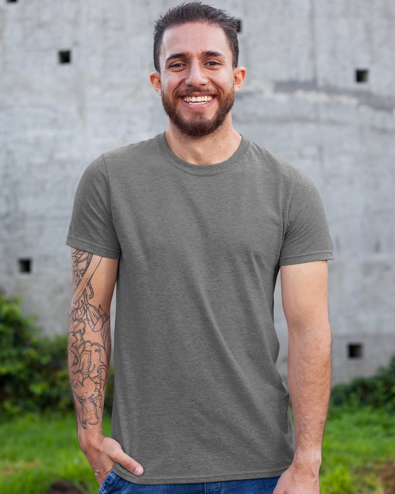 Unisex Cotton T-Shirt | Regular Fit | Round Neck | Short Sleeve | PLAIN