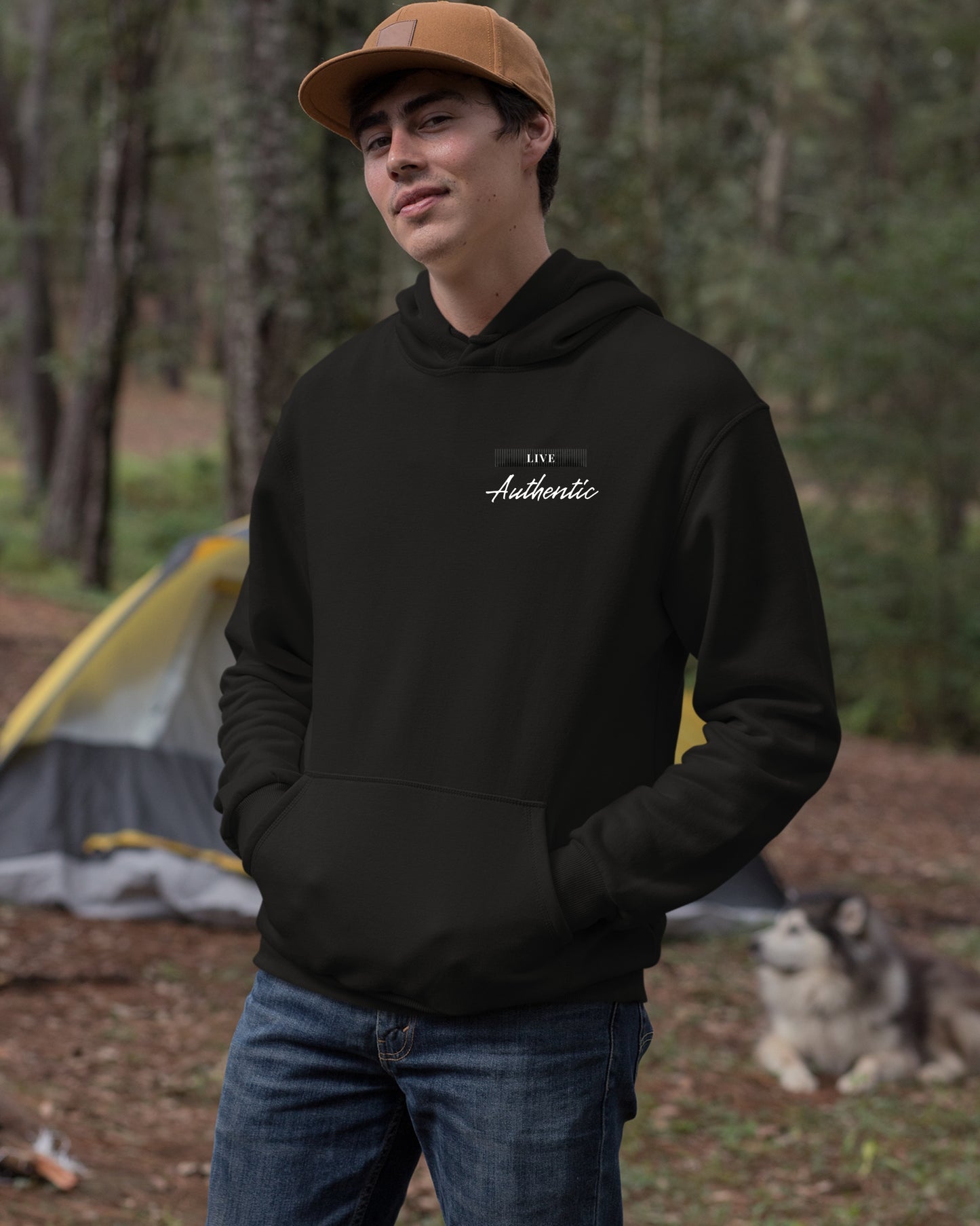 Unisex Hoodie Sweatshirt | Oversized Fit | Long Sleeve | LIVE AUTHENTIC