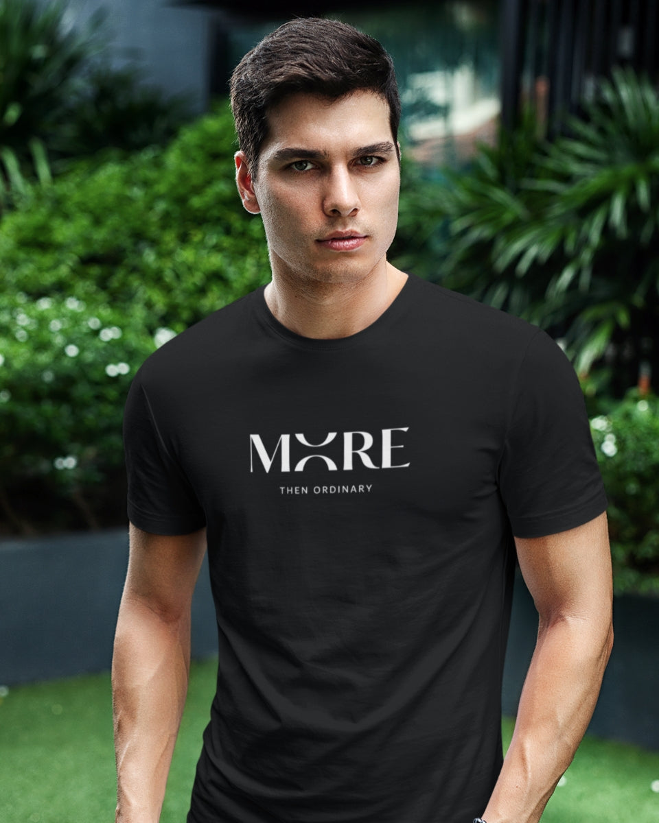 Men’s Premium Pima Cotton T-Shirt | Regular Fit | Round Neck | Short Sleeve | Ultra-Soft & Durable | MORE THAN ORDINARY