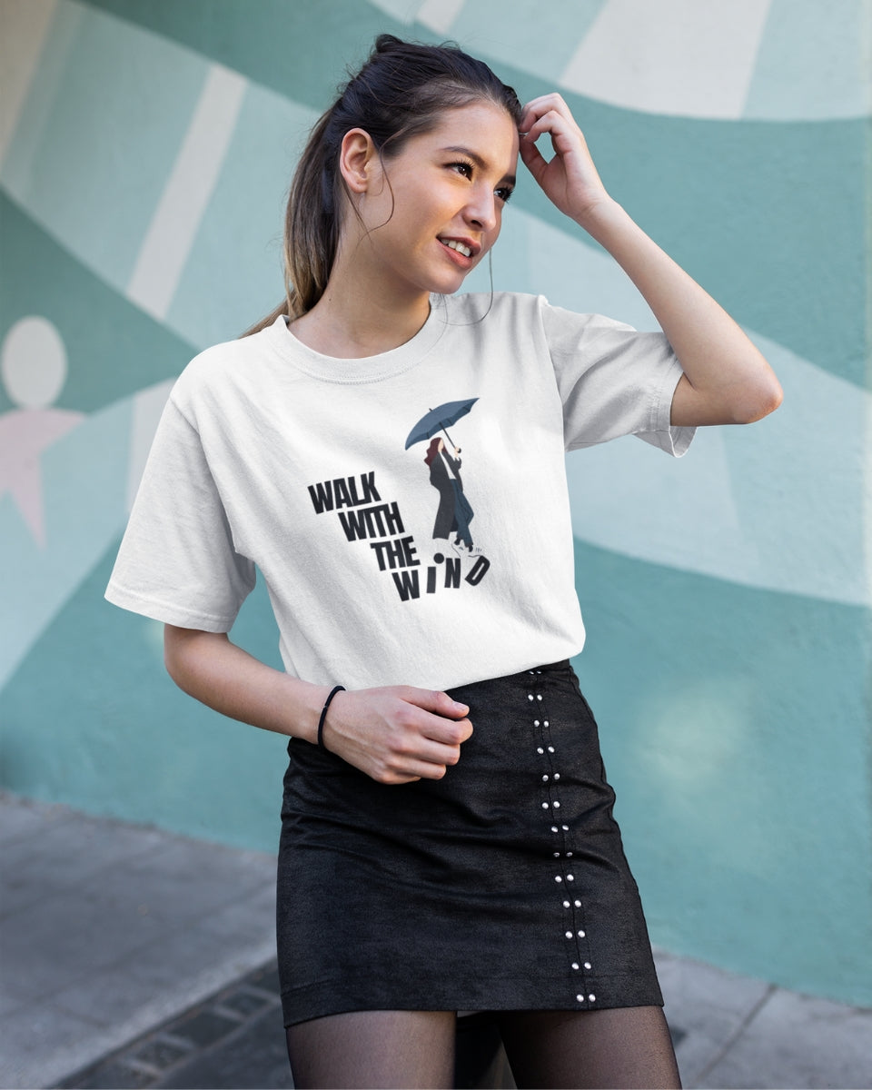 Women’s Premium Pima Cotton T-Shirt | Regular Fit | Round Neck | Short Sleeve | Ultra-Soft & Durable | WALK