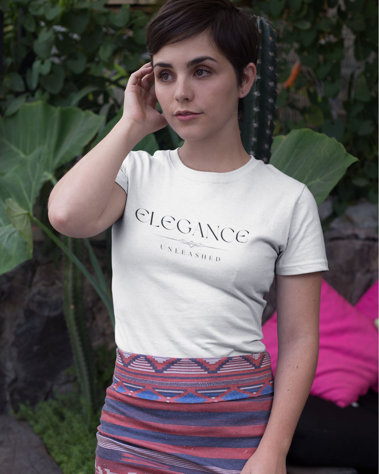 Women’s Premium Supima Cotton T-Shirt | Regular Fit | Round Neck | Short Sleeve | Ultra-Soft & Durable | ELEGANCE UNLEASHED