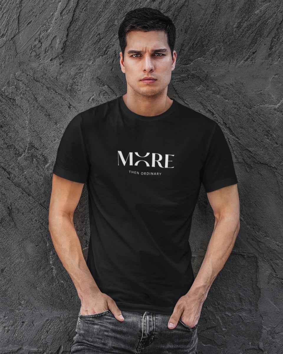 Men’s Premium Pima Cotton T-Shirt | Regular Fit | Round Neck | Short Sleeve | Ultra-Soft & Durable | MORE THAN ORDINARY